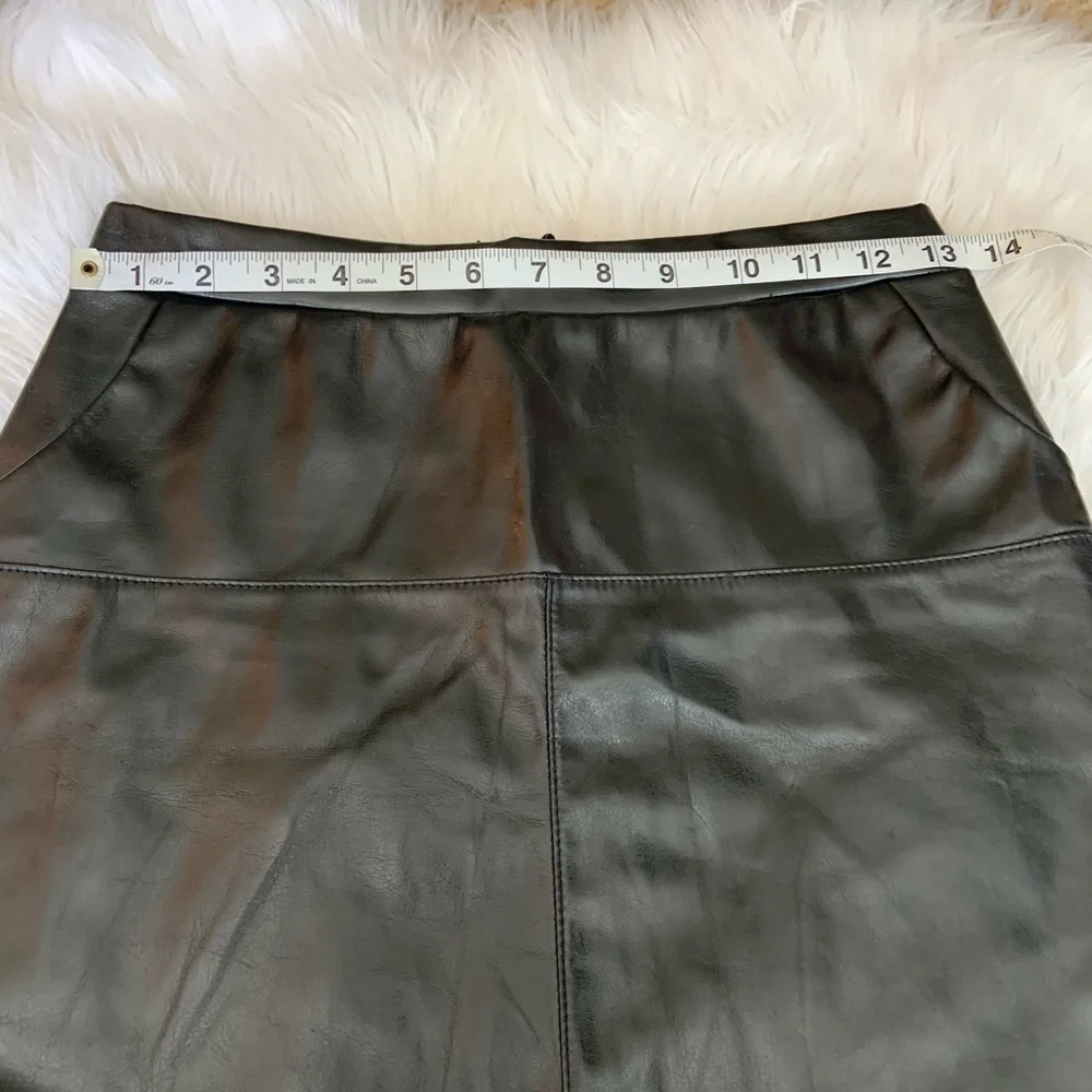 Windsor Faux Leather Mini Skirt